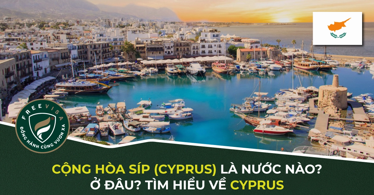 Síp là nước nào? Khám phá lịch sử, văn hóa và kinh tế 2026 Bản đồ vị trí đảo Síp trên Địa Trung Hải