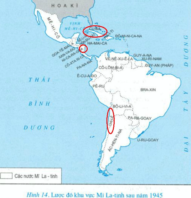 Nước Cuba thuộc châu nào? Khám phá vị trí địa lý và bản đồ chi tiết Bản đồ vị trí địa lý của Cuba
