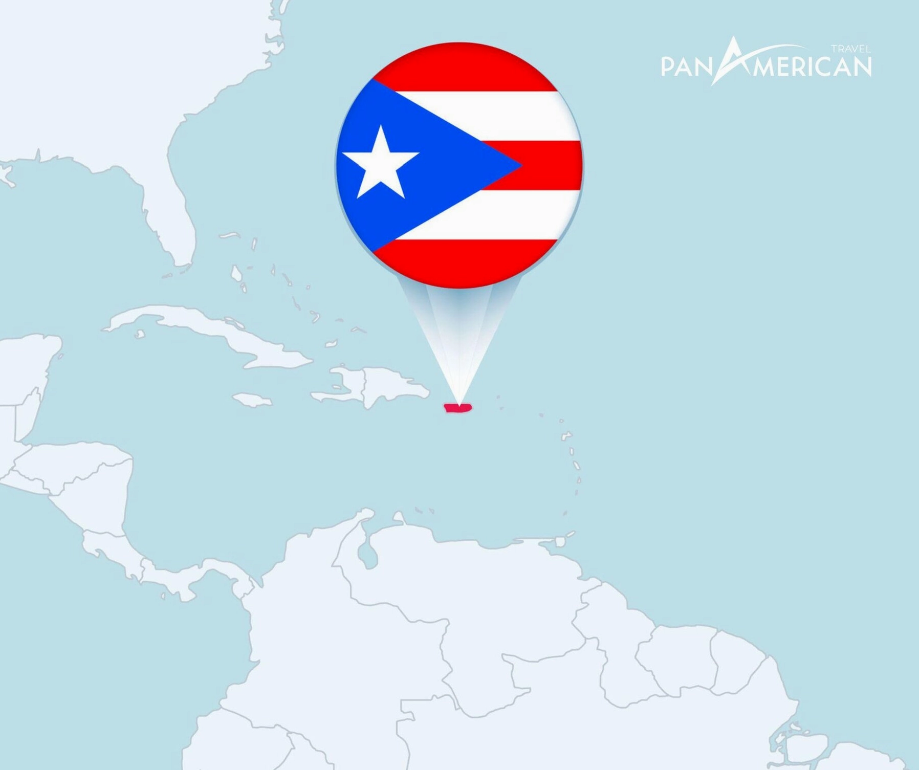 Puerto Rico Là Nước Nào? Khám Phá Vùng Lãnh Thổ Đặc Biệt Bản đồ vị trí địa lý của Puerto Rico