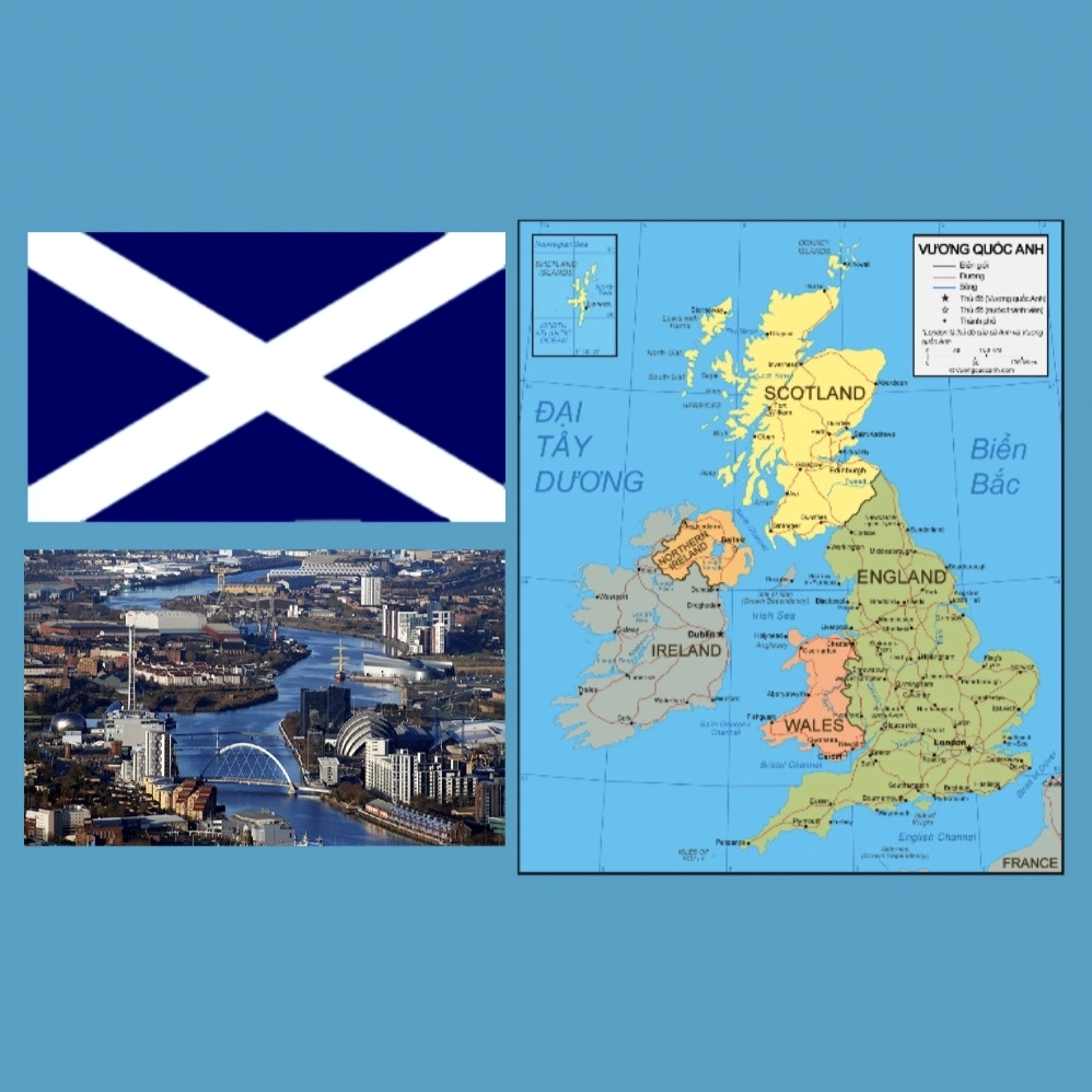 Scotland là nước nào? Khám phá xứ sở cao bồi và huyền bí Bản đồ vị trí địa lý của Scotland