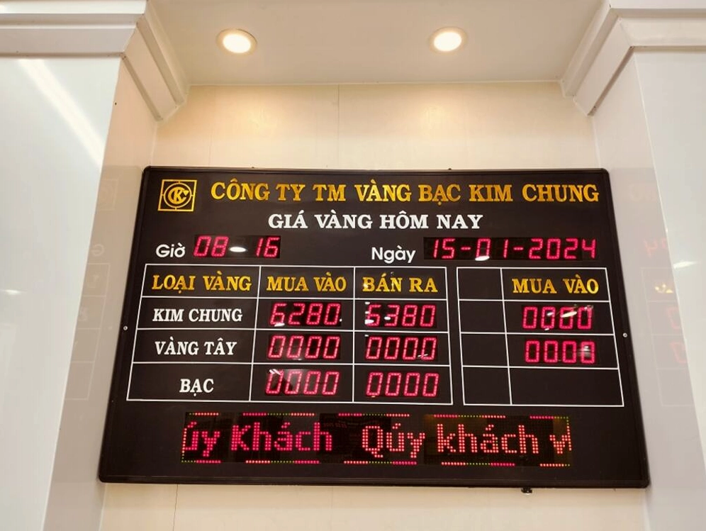 Giá Vàng 9999 Kim Chung Hôm Nay: Phân Tích & Dự Báo 2026 Bảng giá vàng Kim Chung Thanh Hóa chi tiết