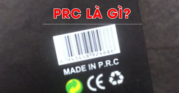 Biển báo Made in PRC