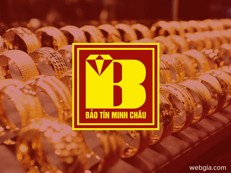 Biểu đồ giá vàng Bảo Tín Minh Châu hôm nay