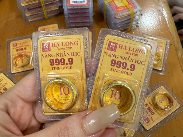 Biểu đồ giá vàng HJC năm 2026