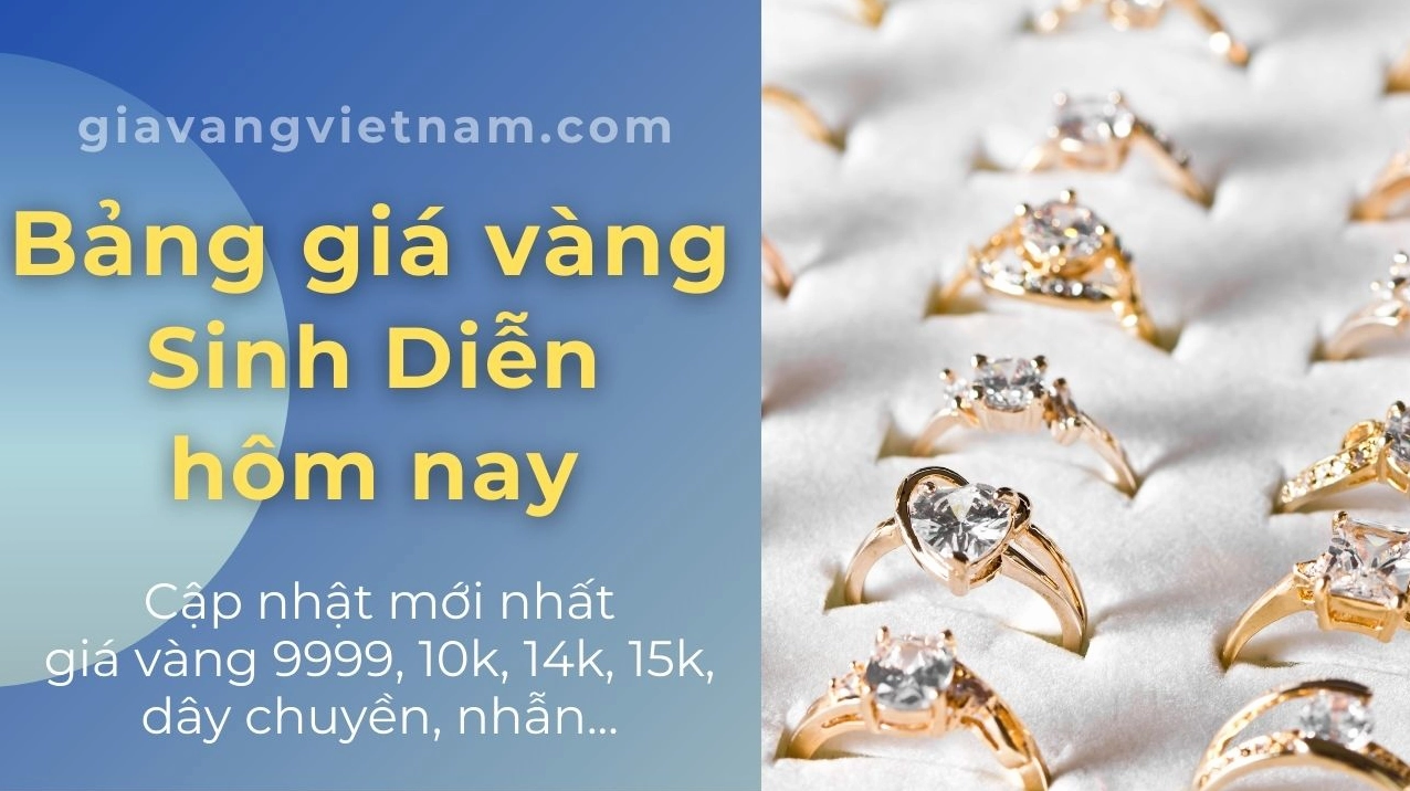 Vàng Sinh Diễn Hôm Nay: Cập Nhật Giá & Phân Tích Chuyên Sâu 2026 Biểu đồ giá vàng sinh diễn