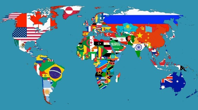 Nước Nào Lớn Nhất Thế Giới 2026: Khám Phá Diện Tích Khổng Lồ Biểu tượng các tổ chức quốc tế và bản đồ thế giới
