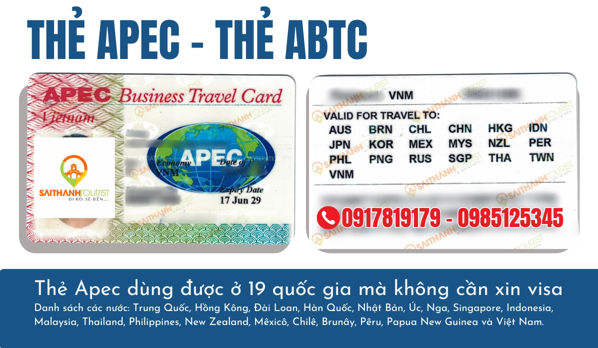 Thẻ APEC Miễn Visa: Khám phá những nước nào năm 2026? Biểu tượng thẻ APEC