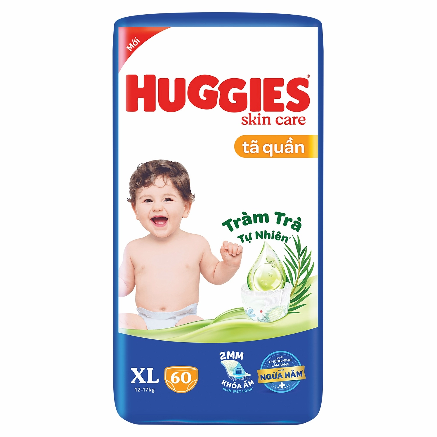 Bỉm quần Huggies Platinum cho bé