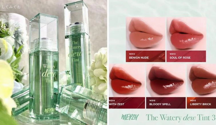 Bộ sưu tập Merzy The Watery Dew Tint Ver.3