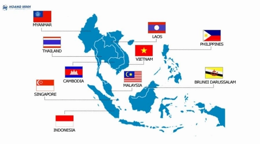ASEAN Gồm Những Nước Nào? Cập Nhật 2026 & Vai Trò Các nước thành viên ASEAN