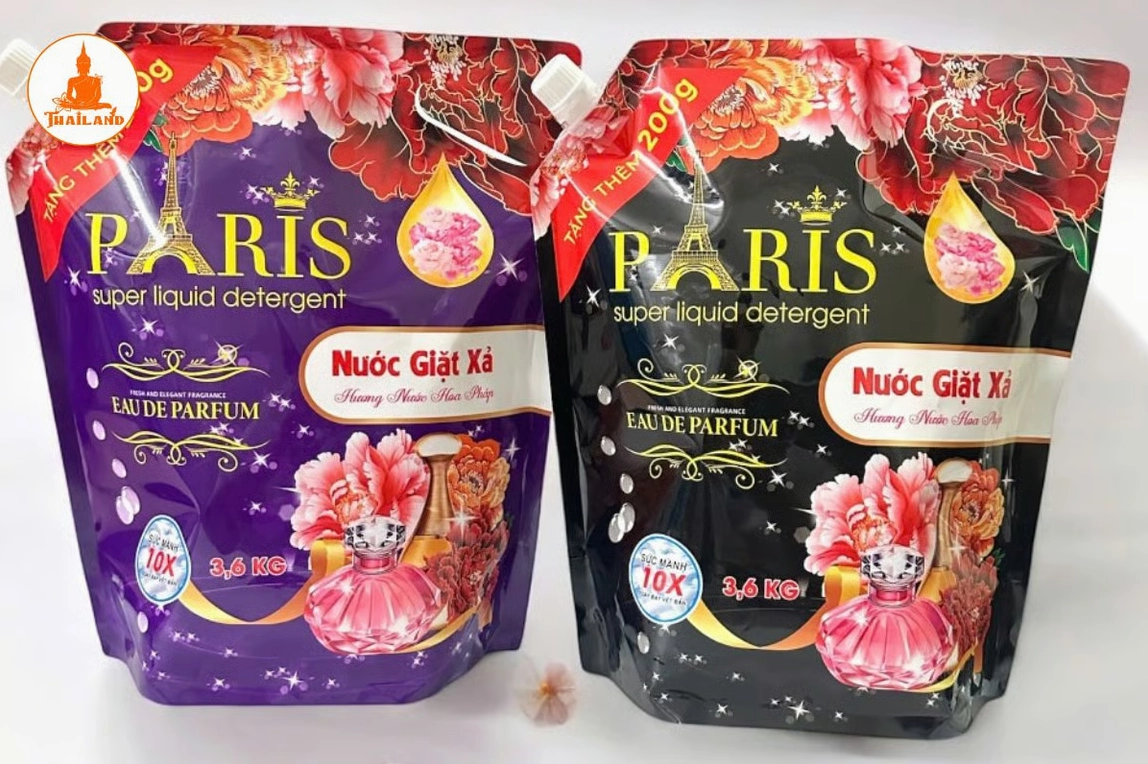 Nước giặt Paris của công ty nào? Hé lộ thương hiệu đằng sau Cận cảnh chất lượng nước giặt Paris