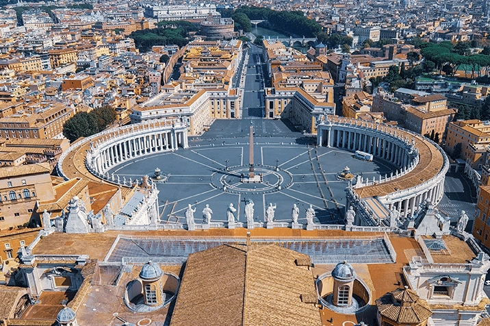 Cảnh quan của Tòa Thánh Vatican
