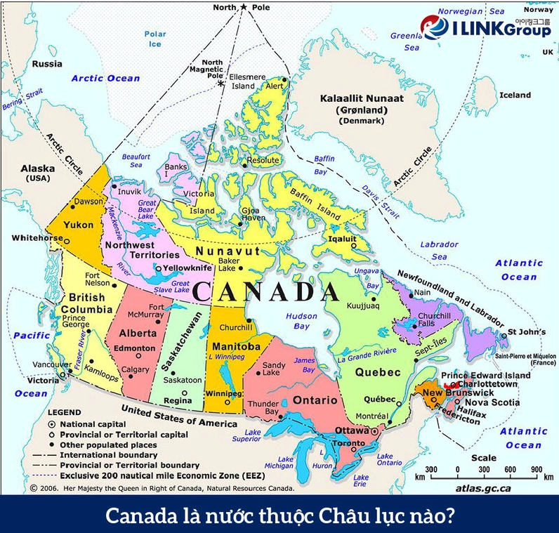 Cảnh quan thiên nhiên Canada tươi đẹp