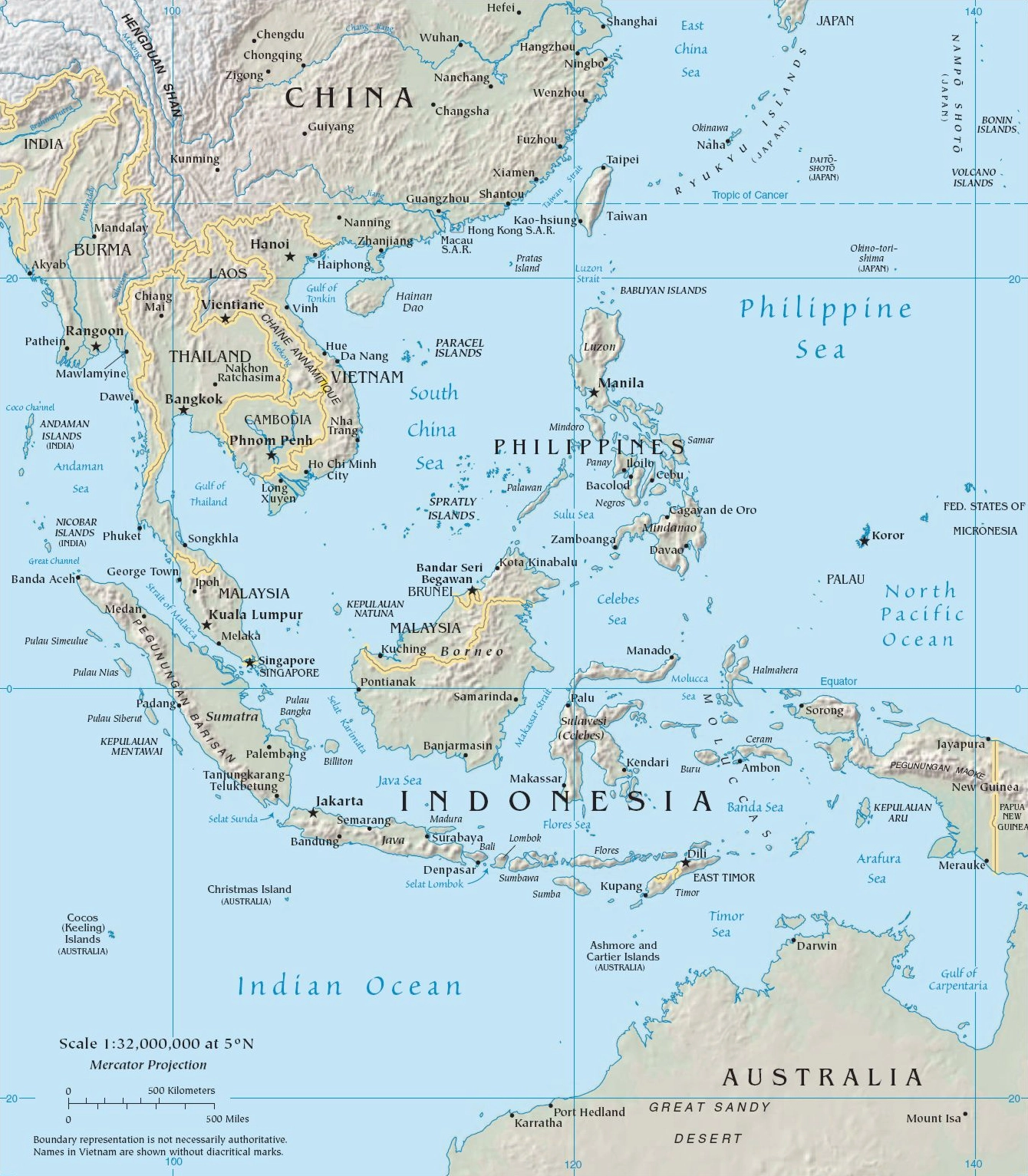 Cảnh quan thiên nhiên Đông Nam Á