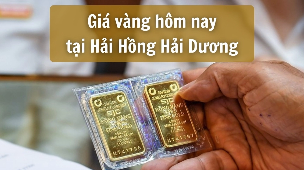 Giá Vàng 9999 Hôm Nay Tại Hải Hồng Hải Dương: Cập Nhật Mới Nhất 2026 Cập nhật giá vàng Hải Dương hôm nay tại Hải Hồng mới nhất