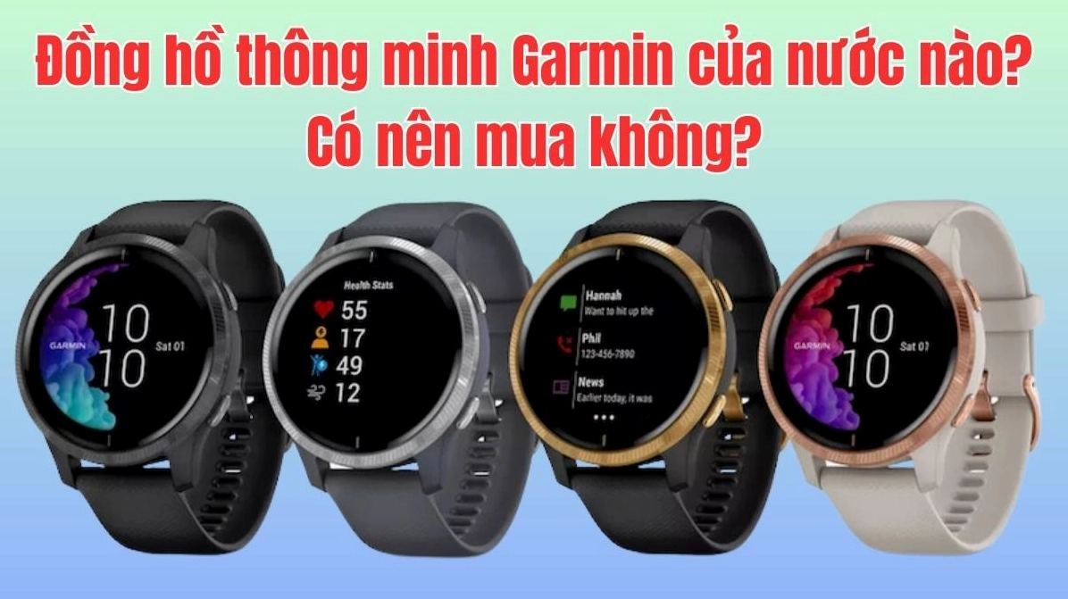 Garmin của nước nào? Lịch sử và sự phát triển của thương hiệu đồng hồ GPS Chi tiết các chức năng của đồng hồ Garmin