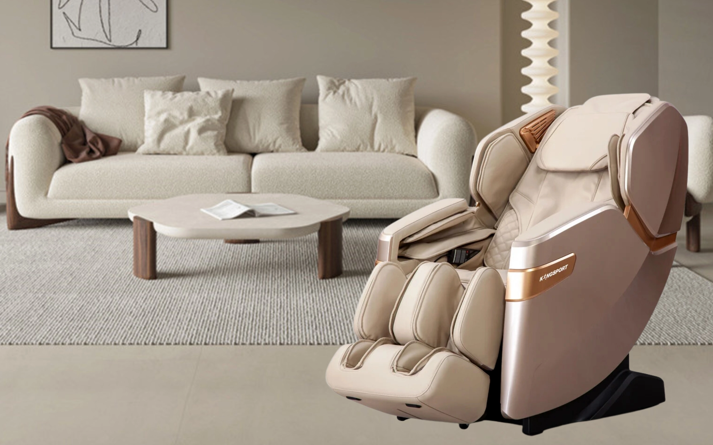 Chọn ghế massage Kingsport phù hợp với gia đình