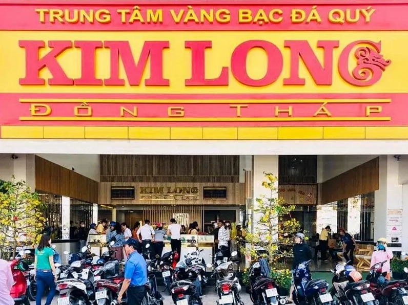 Cửa hàng Tiệm Vàng Kim Long Đồng Tháp