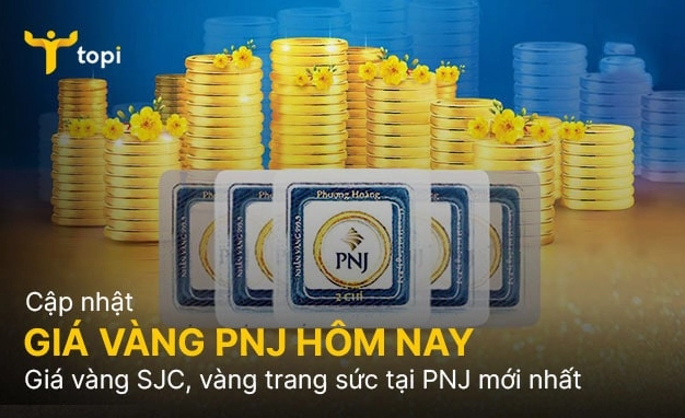 Cửa hàng trang sức vàng PNJ