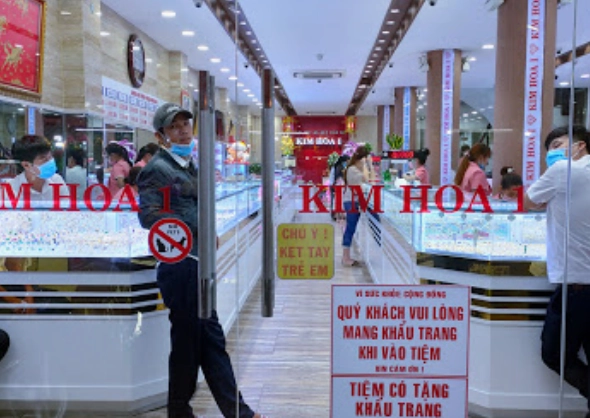 Cửa hàng vàng Kim Hoa Bình Dương