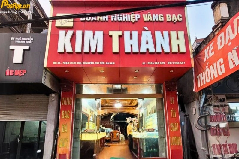 Cửa hàng vàng Kim Thành