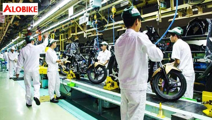 Dây chuyền sản xuất Yamaha