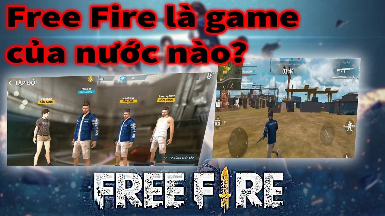 Free Fire là game của nước nào sản xuất? Hé lộ sự thật bất ngờ! Free Fire gameplay