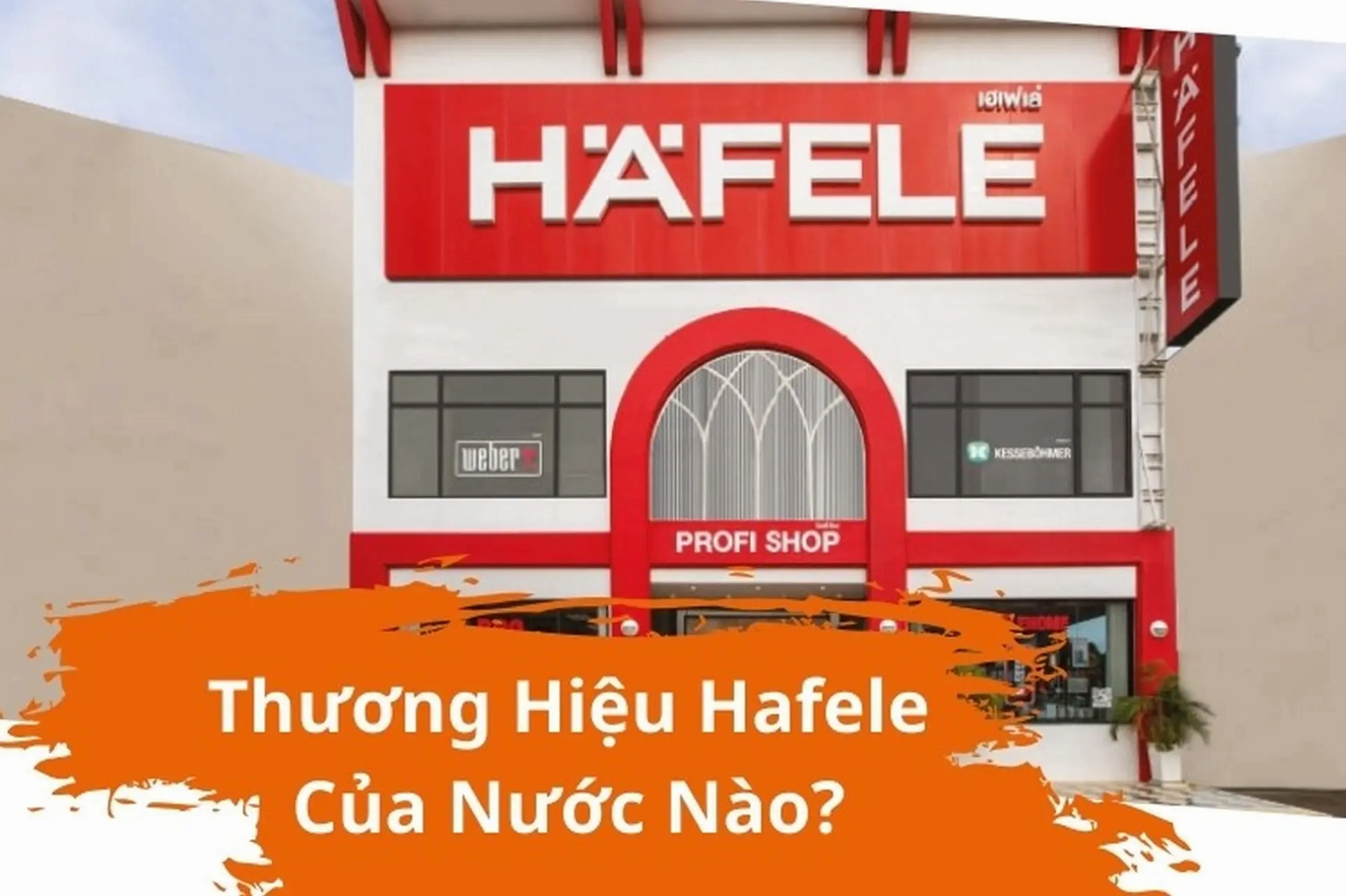Hafele của nước nào? Khám phá nguồn gốc và danh tiếng thương hiệu Gia đình sử dụng thiết bị Hafele trong bếp