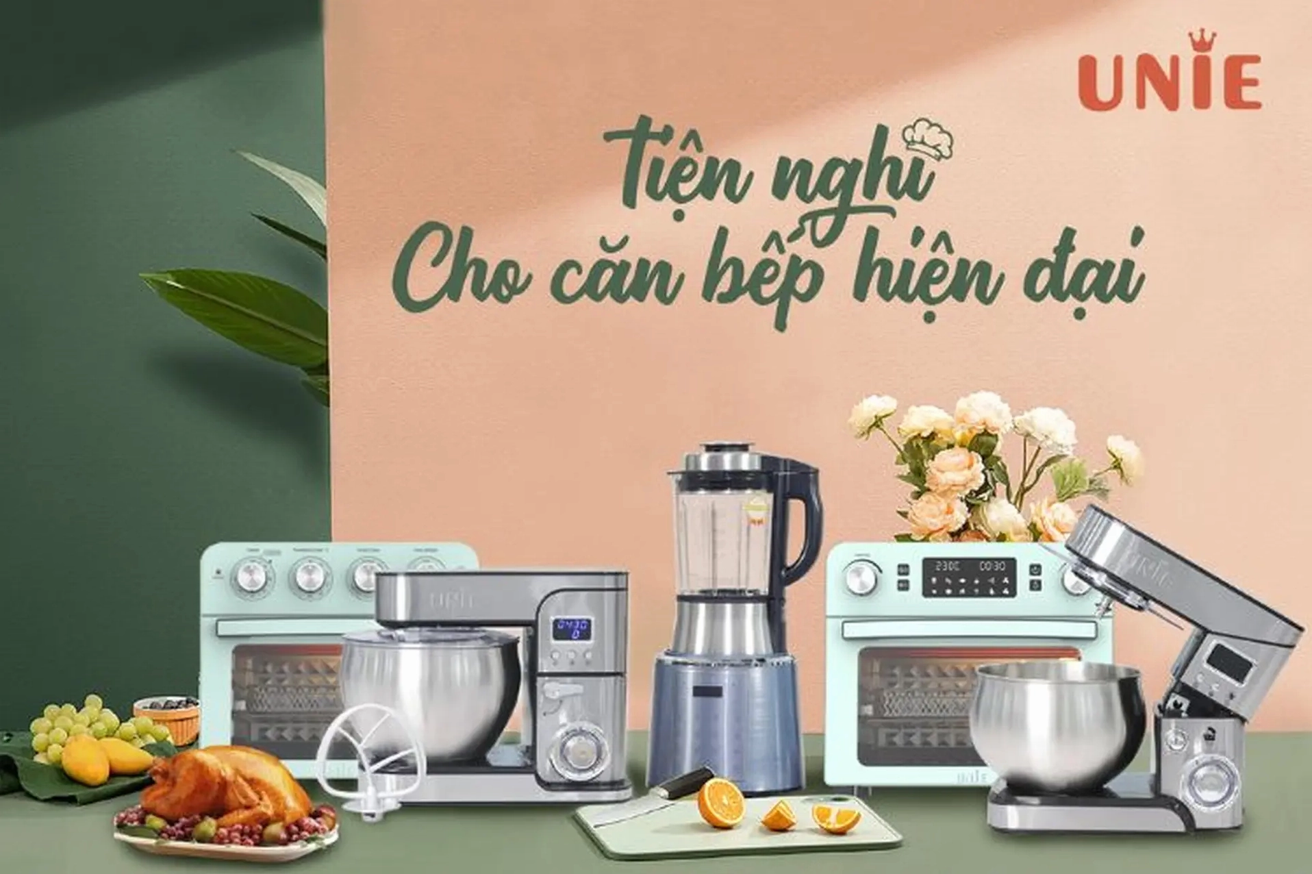 Giao diện điều khiển sản phẩm Unie