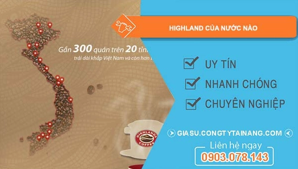 Highlands Coffee là thương hiệu của nước nào?