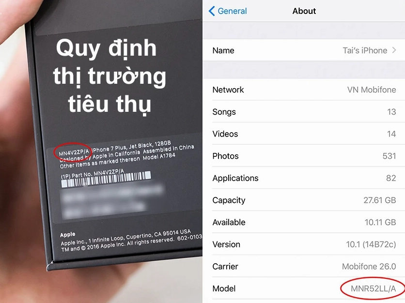 Hình ảnh iPhone mã QL/A