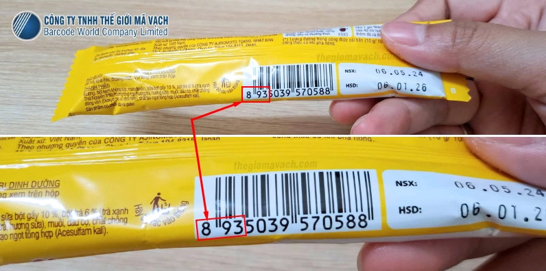893 là mã vạch nước nào? Giải mã nguồn gốc chính xác 2026 Hình ảnh minh họa mã vạch 893