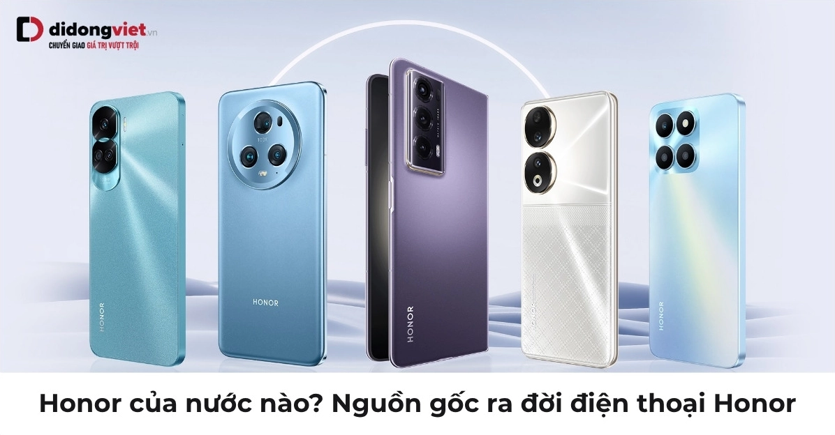 Điện thoại Honor của nước nào? Hé lộ sự thật bất ngờ! Điện thoại Honor Magic với thiết kế cao cấp