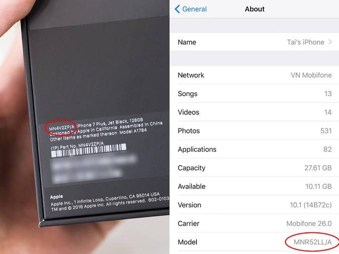 iPhone ZP là của nước nào