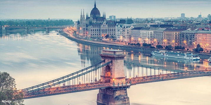 Budapest Là Thủ Đô Của Nước Nào? Khám Phá Trái Tim Châu Âu Khung cảnh Budapest nhìn từ trên cao với sông Danube