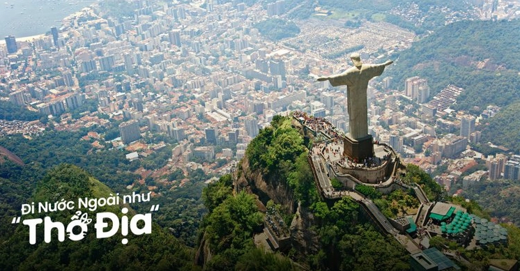 Khung cảnh tuyệt đẹp của thành phố Rio de Janeiro