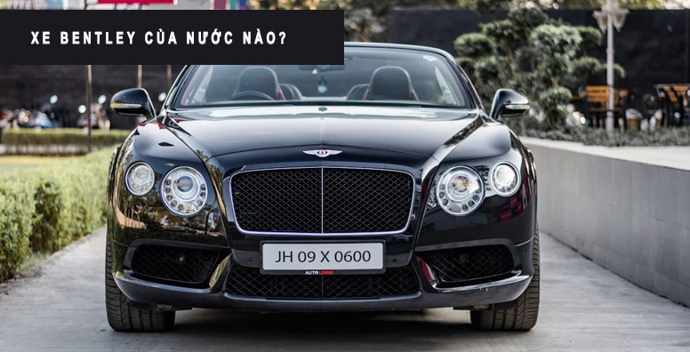 Bentley của nước nào? Khám phá nguồn gốc và lịch sử thương hiệu xe sang Logo Bentley trên lưới tản nhiệt xe sang