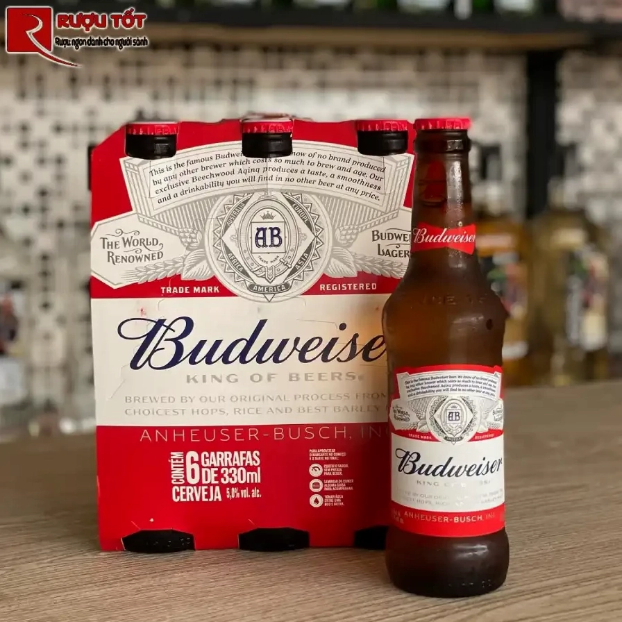 Logo bia Budweiser nổi tiếng toàn cầu