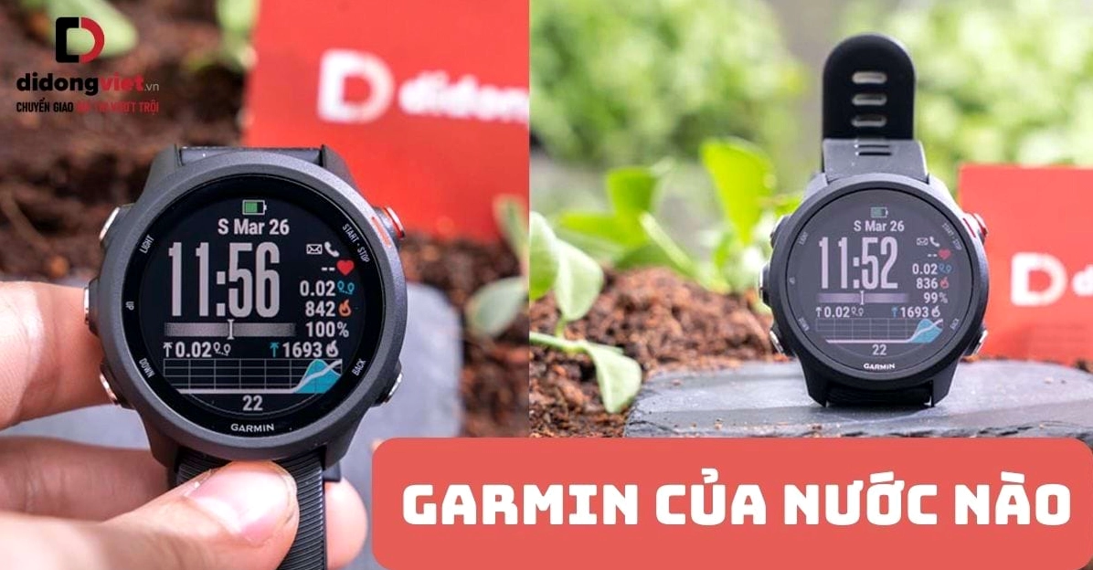 Garmin của nước nào? Lịch sử và sự phát triển của thương hiệu đồng hồ GPS Logo Garmin và các sản phẩm công nghệ