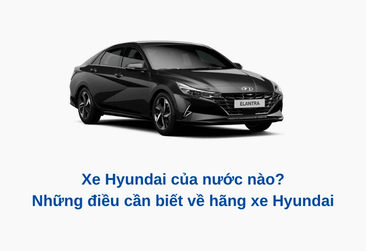 Logo Hyundai và một số mẫu xe nổi bật