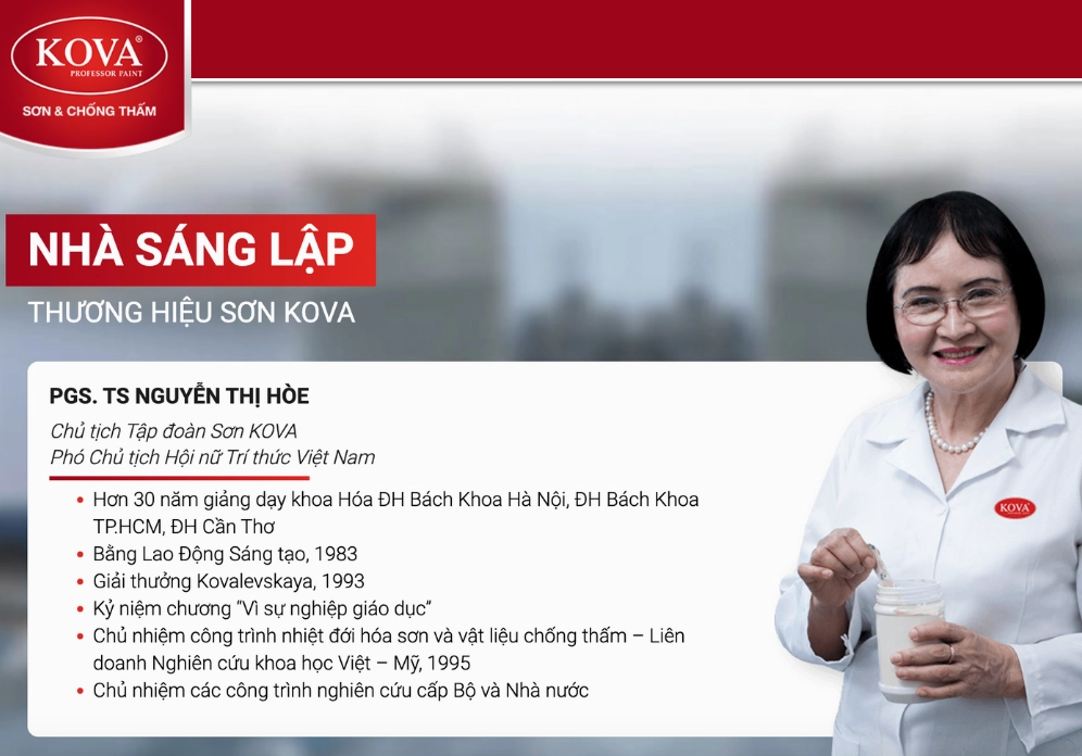Logo tập đoàn sơn Kova