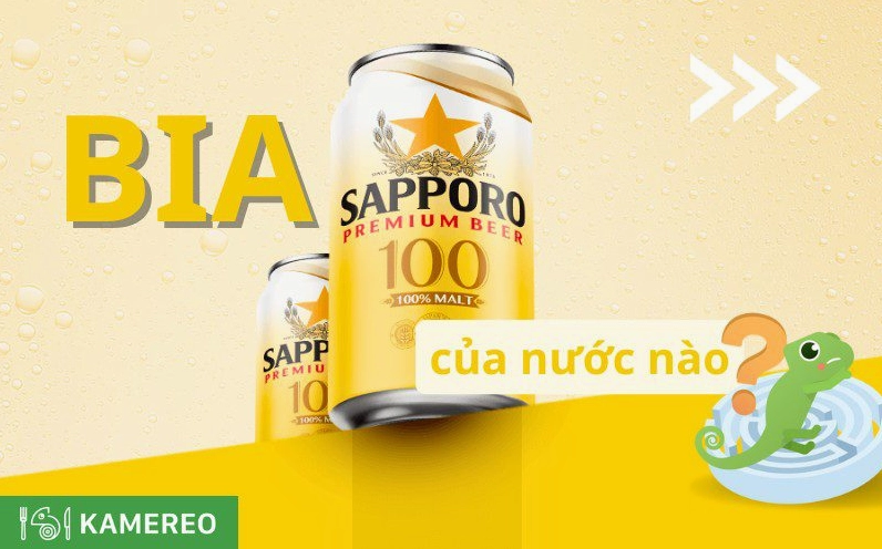 Bia Sapporo của nước nào? Khám phá nguồn gốc và hương vị độc đáo Logo thương hiệu bia Sapporo