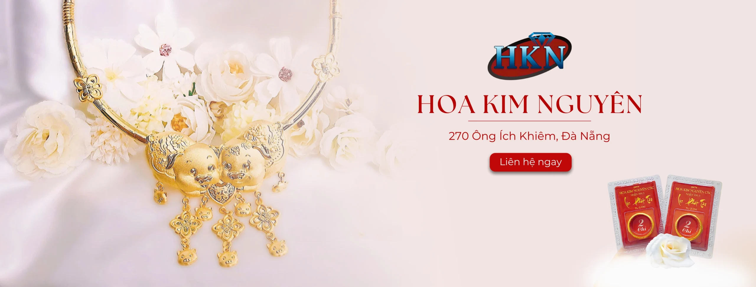 Giá Vàng 9999 Hoa Kim Nguyên Đà Nẵng Hôm Nay: Cập Nhật 2026 Logo thương hiệu Hoa Kim Nguyên