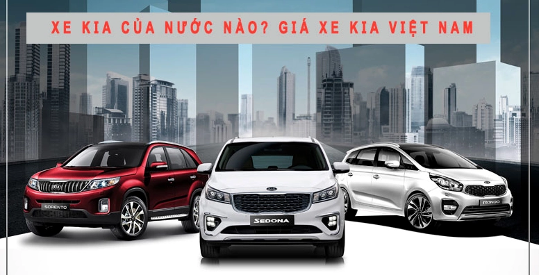 Logo xe Kia và quốc kỳ Hàn Quốc