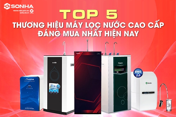 Nên mua máy lọc nước hãng nào tốt nhất 2026? Máy lọc nước Hafele