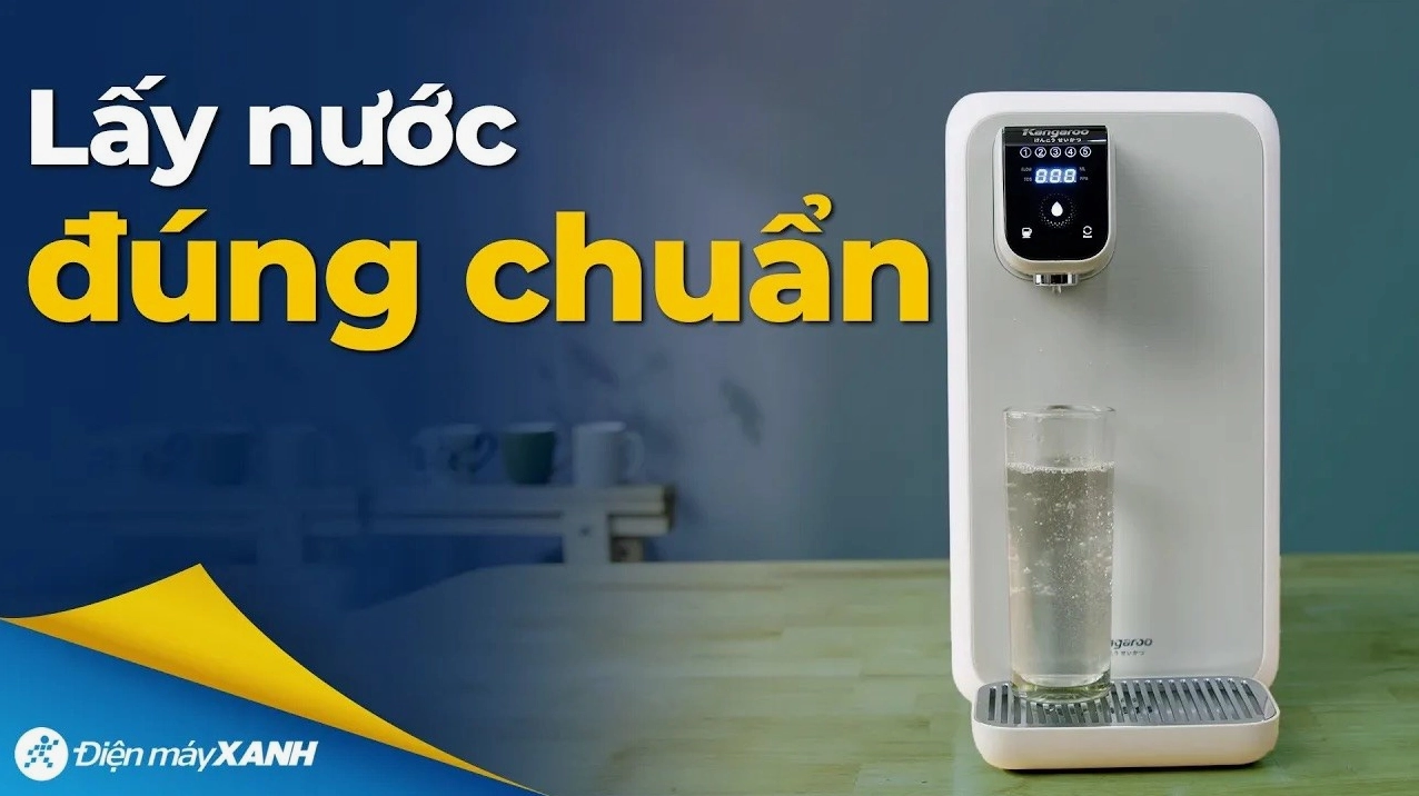 Máy lọc nước Kangaroo với công nghệ lọc tiên tiến