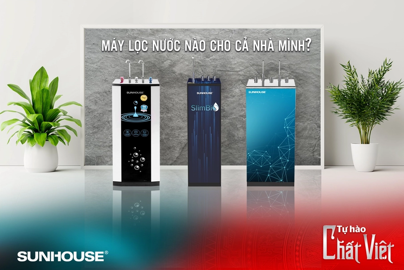 Nên mua máy lọc nước nào? Hướng dẫn chi tiết 2026 Máy lọc nước Sunhouse