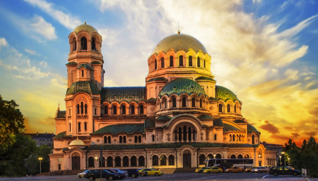 Một cảnh quan công nghiệp hiện đại tại Bulgaria