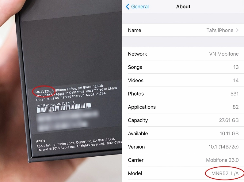 iPhone LL/A là nước nào? Giải mã ký hiệu quốc gia trên iPhone 2026 Mua iPhone LL/A