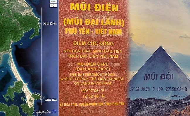 Ngọn hải đăng Đại Lãnh soi sáng